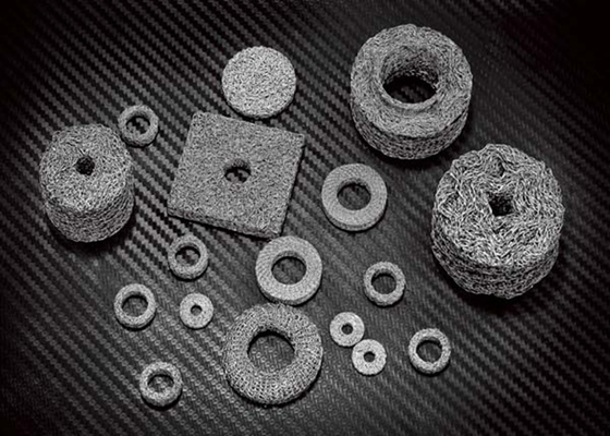 ऐसी 310s संकुचित बुना हुआ तार मेष 0.18 मिमी व्यास 20-500 मिमी मोटाई: