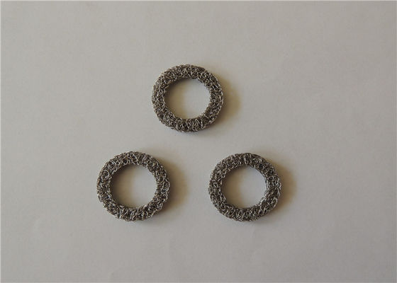संपीडित बुना हुआ वायर मेष वॉशर Dia14mm 0.3mm SS रिप्लेसमेंट प्रेशर वॉशर