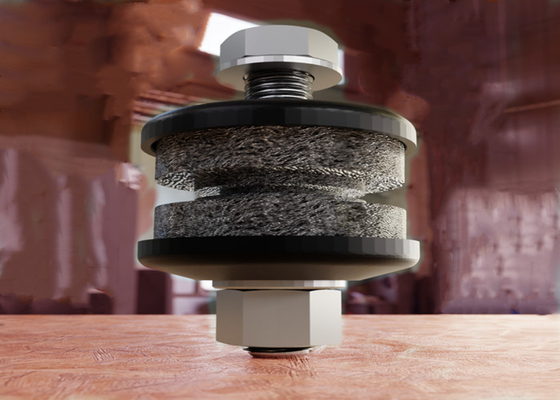 Sus316l मेटल कुशन डैम्पर्स Od29mm Id24mm मोटाई 10mm